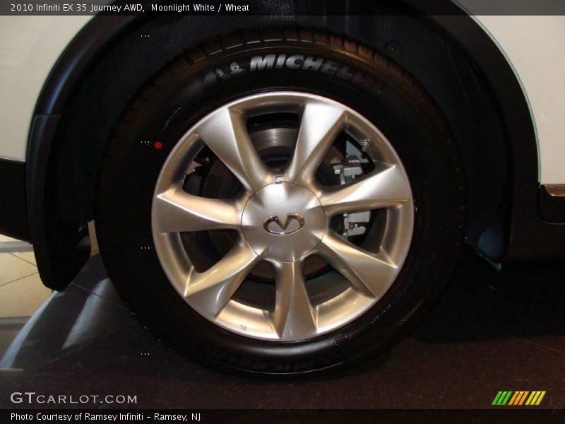 Moonlight White / Wheat 2010 Infiniti EX 35 Journey AWD