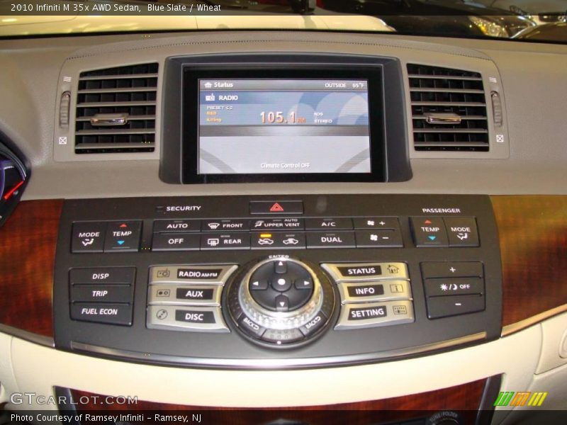 Blue Slate / Wheat 2010 Infiniti M 35x AWD Sedan