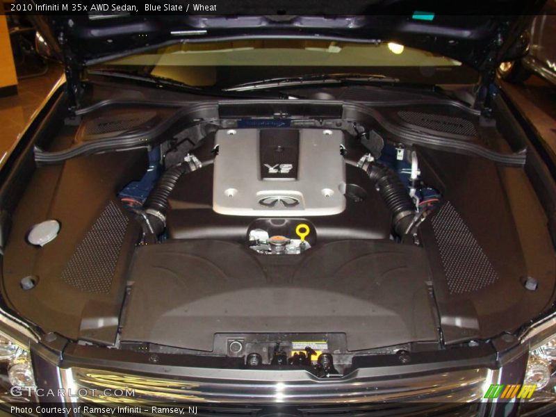 Blue Slate / Wheat 2010 Infiniti M 35x AWD Sedan