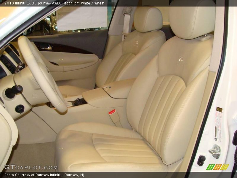 Moonlight White / Wheat 2010 Infiniti EX 35 Journey AWD