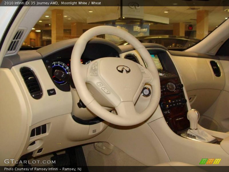 Moonlight White / Wheat 2010 Infiniti EX 35 Journey AWD