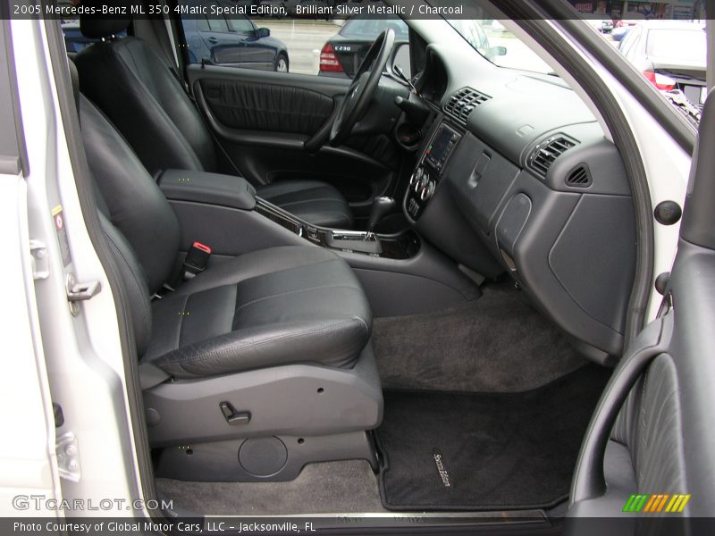 Brilliant Silver Metallic / Charcoal 2005 Mercedes-Benz ML 350 4Matic Special Edition