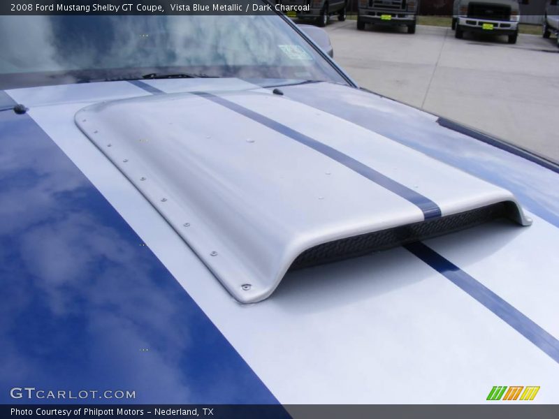 Vista Blue Metallic / Dark Charcoal 2008 Ford Mustang Shelby GT Coupe