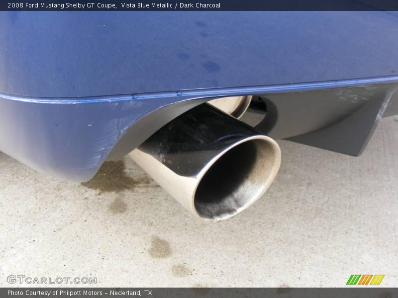 Vista Blue Metallic / Dark Charcoal 2008 Ford Mustang Shelby GT Coupe