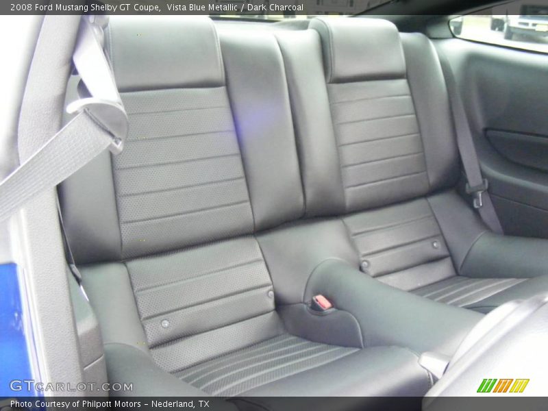Vista Blue Metallic / Dark Charcoal 2008 Ford Mustang Shelby GT Coupe