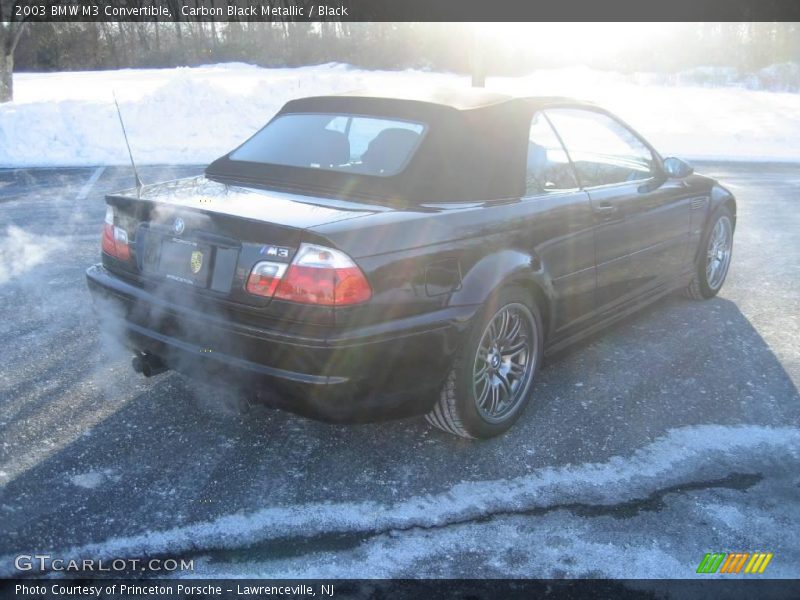 Carbon Black Metallic / Black 2003 BMW M3 Convertible