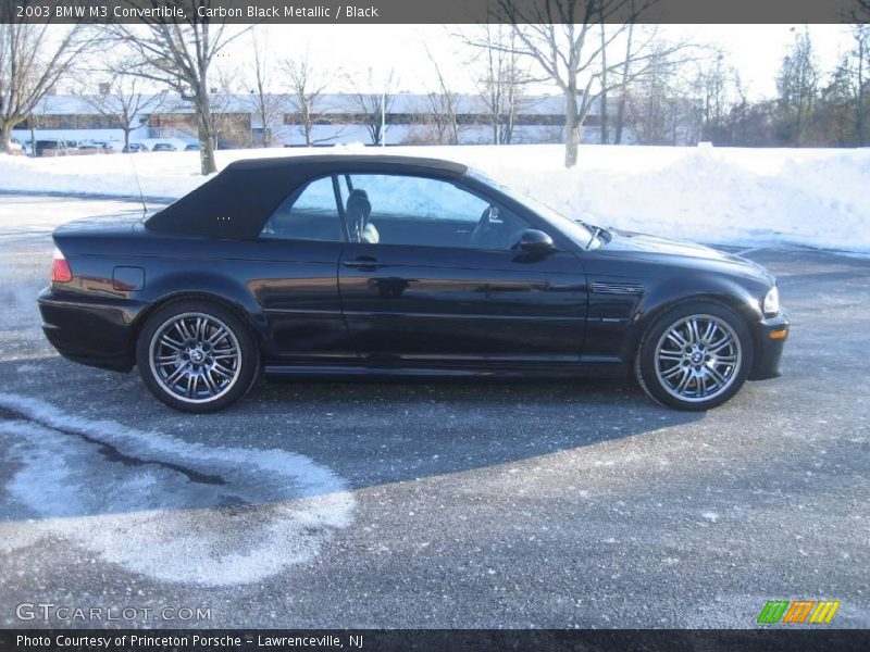 Carbon Black Metallic / Black 2003 BMW M3 Convertible