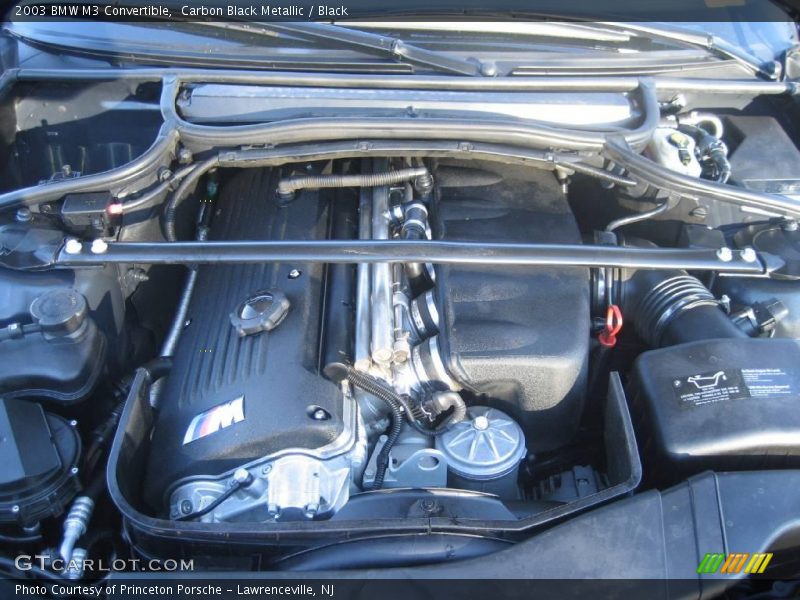 Carbon Black Metallic / Black 2003 BMW M3 Convertible