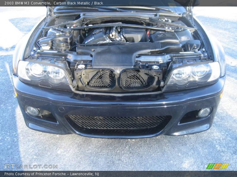Carbon Black Metallic / Black 2003 BMW M3 Convertible
