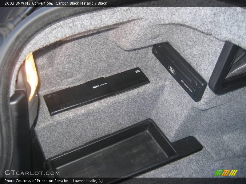 Carbon Black Metallic / Black 2003 BMW M3 Convertible