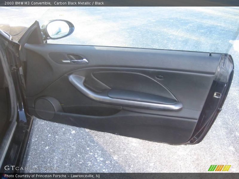 Carbon Black Metallic / Black 2003 BMW M3 Convertible
