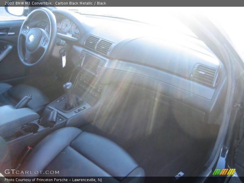 Carbon Black Metallic / Black 2003 BMW M3 Convertible