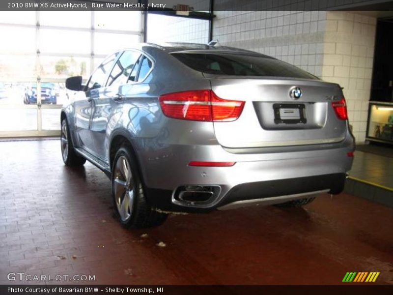 Blue Water Metallic / Ivory 2010 BMW X6 ActiveHybrid