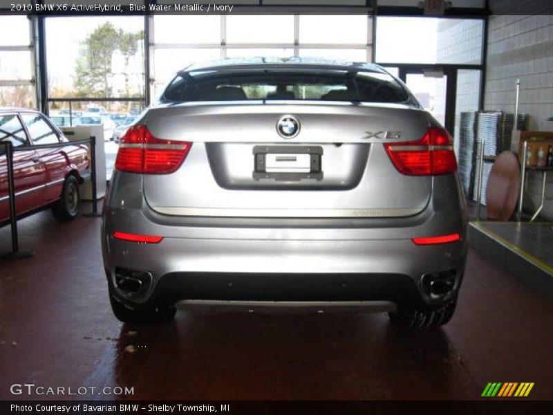 Blue Water Metallic / Ivory 2010 BMW X6 ActiveHybrid