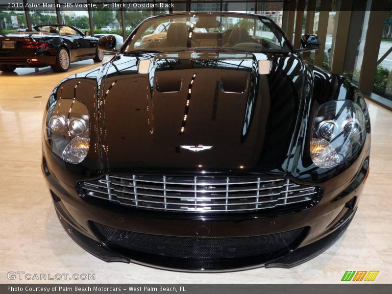 Jet Black / Obsidian Black 2010 Aston Martin DBS Volante