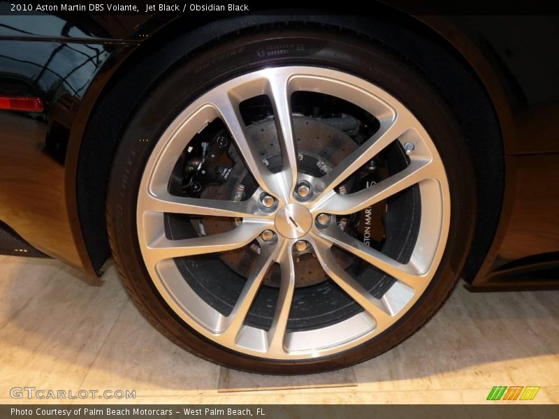 Jet Black / Obsidian Black 2010 Aston Martin DBS Volante