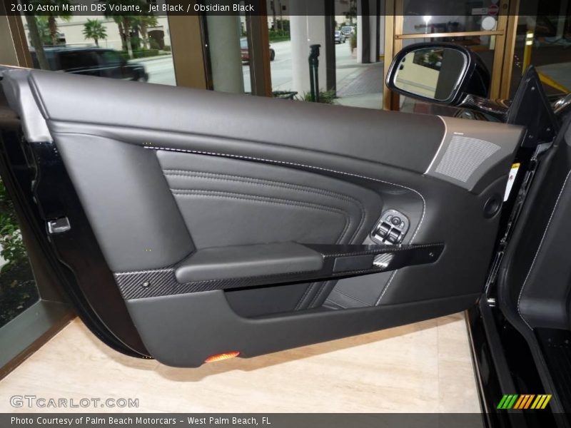 Jet Black / Obsidian Black 2010 Aston Martin DBS Volante