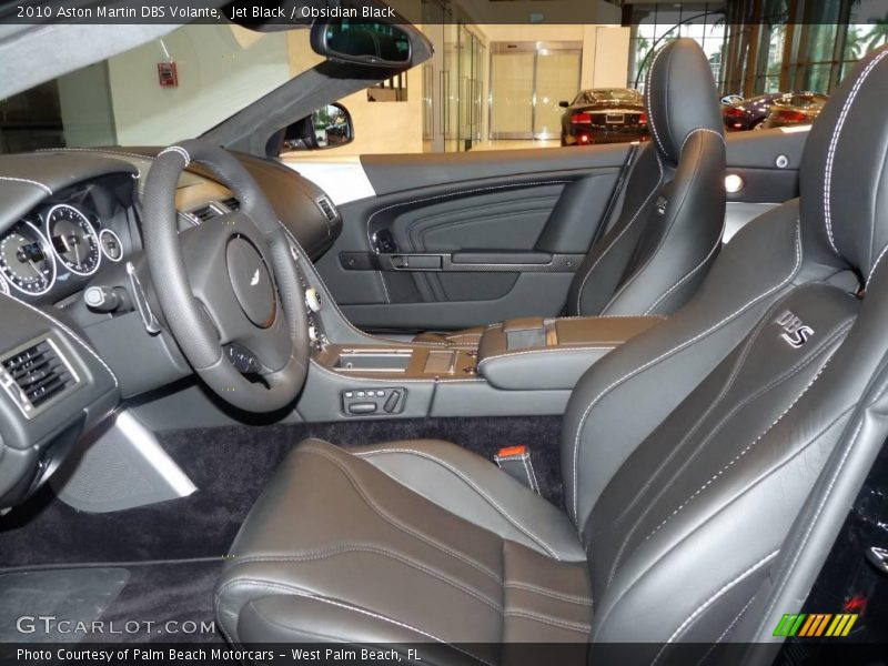 Jet Black / Obsidian Black 2010 Aston Martin DBS Volante