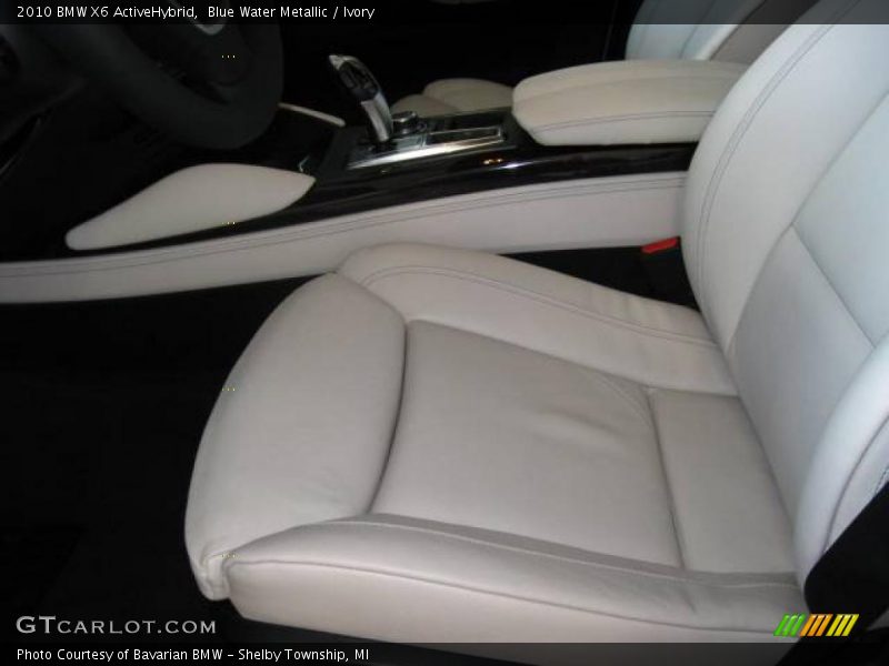 Blue Water Metallic / Ivory 2010 BMW X6 ActiveHybrid