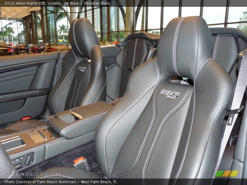 Jet Black / Obsidian Black 2010 Aston Martin DBS Volante