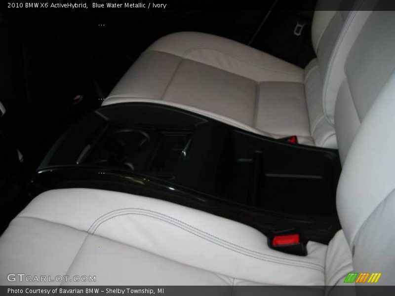 Blue Water Metallic / Ivory 2010 BMW X6 ActiveHybrid