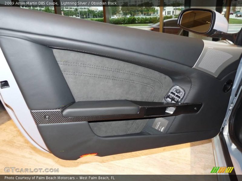 Lightning Silver / Obsidian Black 2009 Aston Martin DBS Coupe