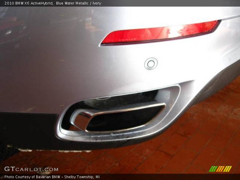 Blue Water Metallic / Ivory 2010 BMW X6 ActiveHybrid