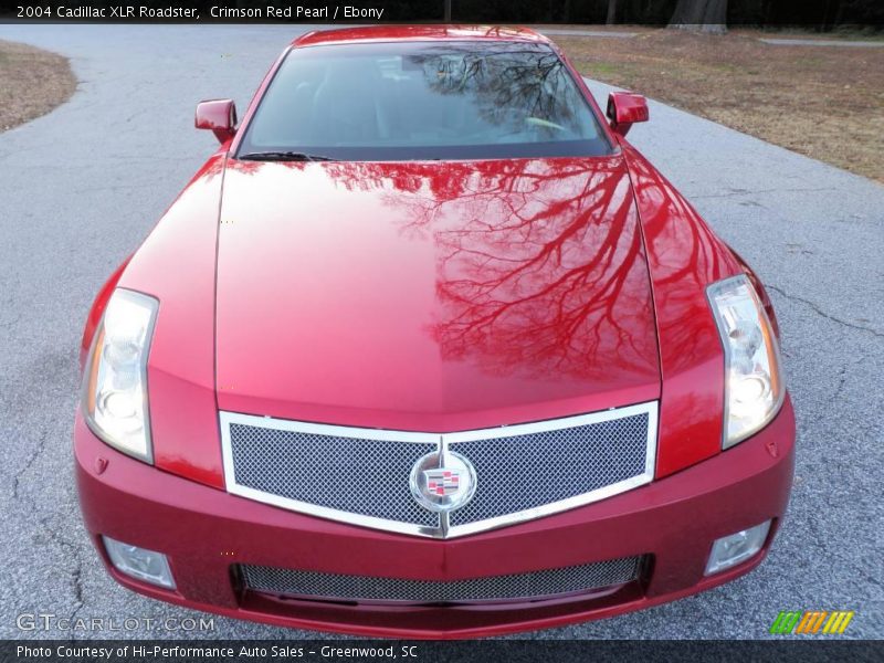 Crimson Red Pearl / Ebony 2004 Cadillac XLR Roadster