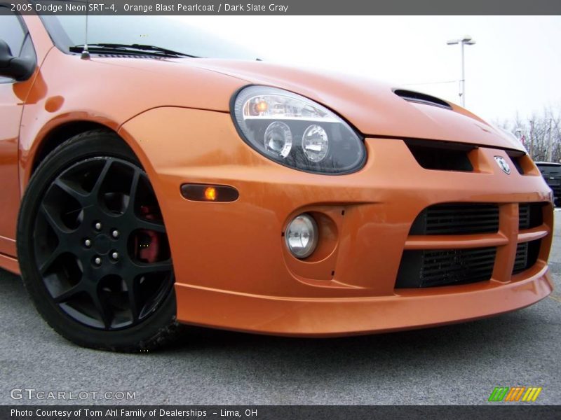 Orange Blast Pearlcoat / Dark Slate Gray 2005 Dodge Neon SRT-4