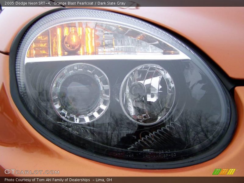 Orange Blast Pearlcoat / Dark Slate Gray 2005 Dodge Neon SRT-4