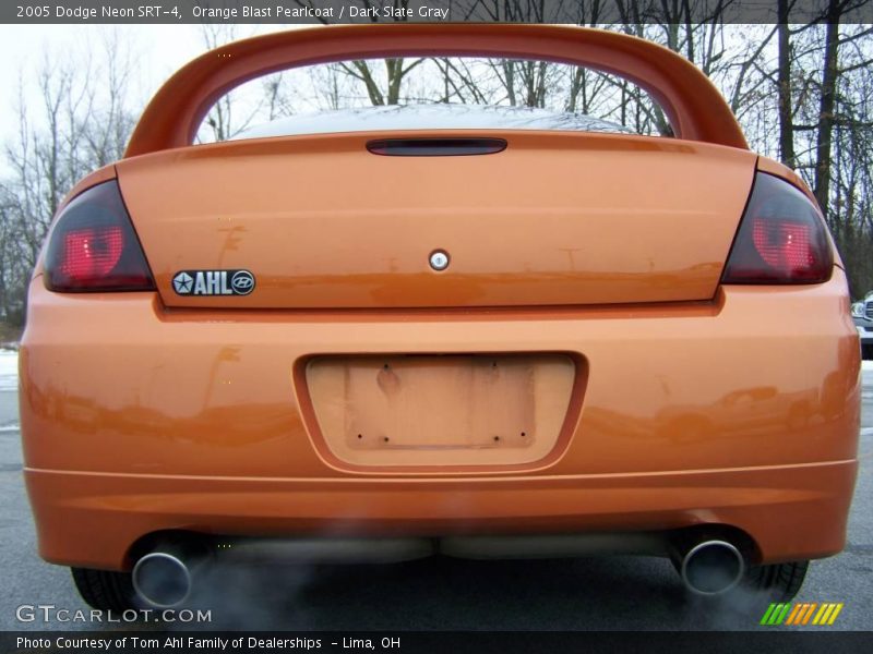 Orange Blast Pearlcoat / Dark Slate Gray 2005 Dodge Neon SRT-4
