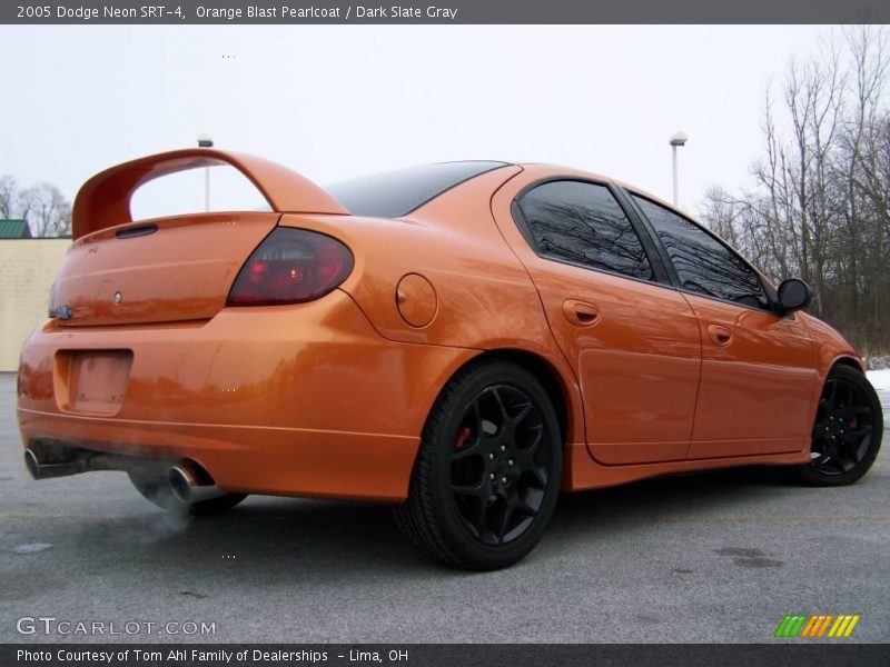 Orange Blast Pearlcoat / Dark Slate Gray 2005 Dodge Neon SRT-4