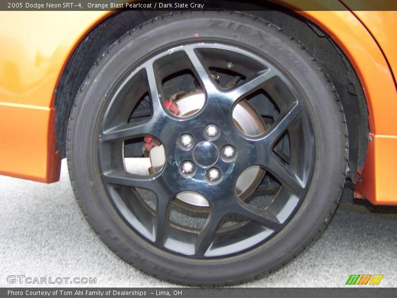Orange Blast Pearlcoat / Dark Slate Gray 2005 Dodge Neon SRT-4