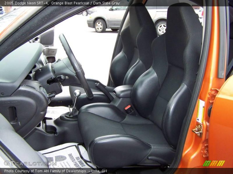 Orange Blast Pearlcoat / Dark Slate Gray 2005 Dodge Neon SRT-4