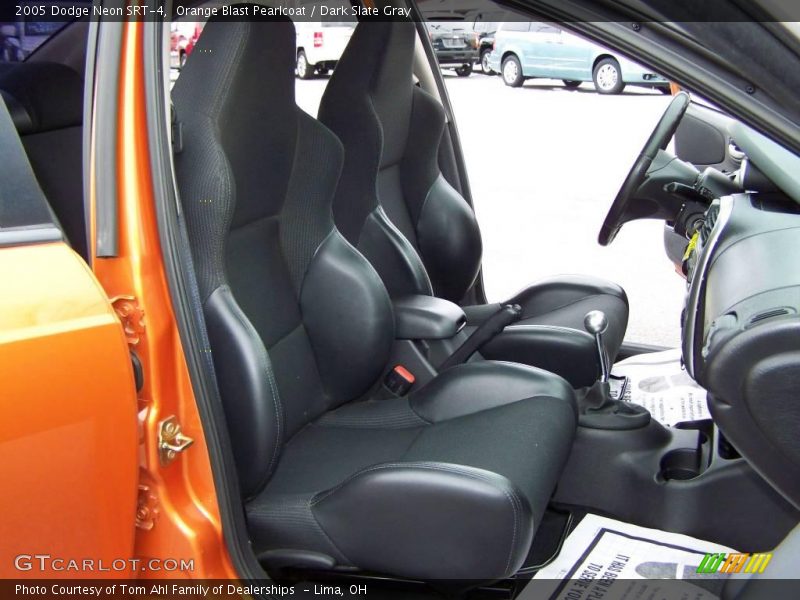 Orange Blast Pearlcoat / Dark Slate Gray 2005 Dodge Neon SRT-4