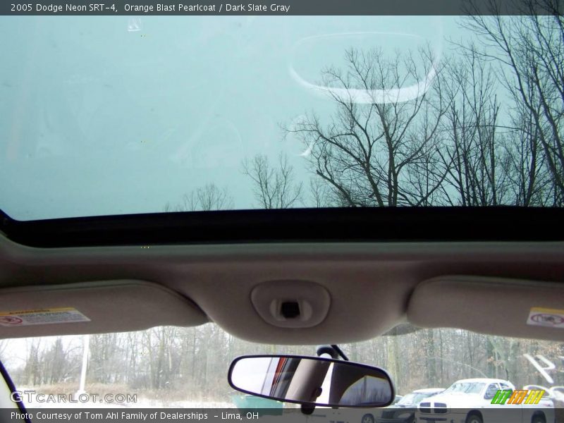 Orange Blast Pearlcoat / Dark Slate Gray 2005 Dodge Neon SRT-4