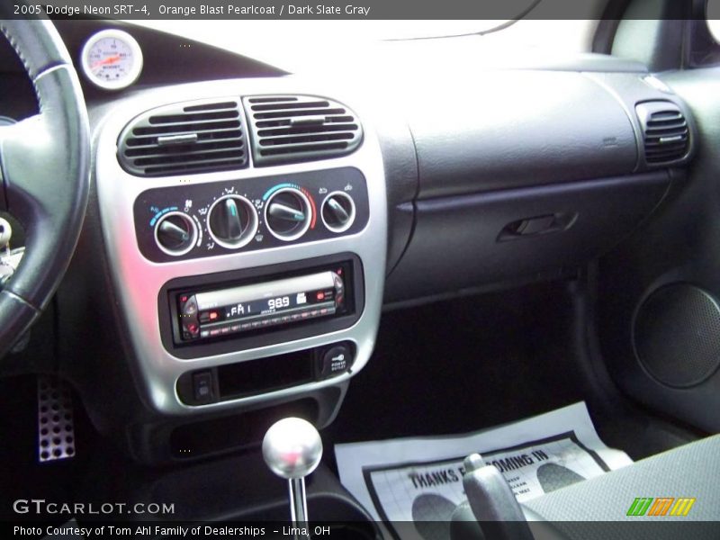 Orange Blast Pearlcoat / Dark Slate Gray 2005 Dodge Neon SRT-4
