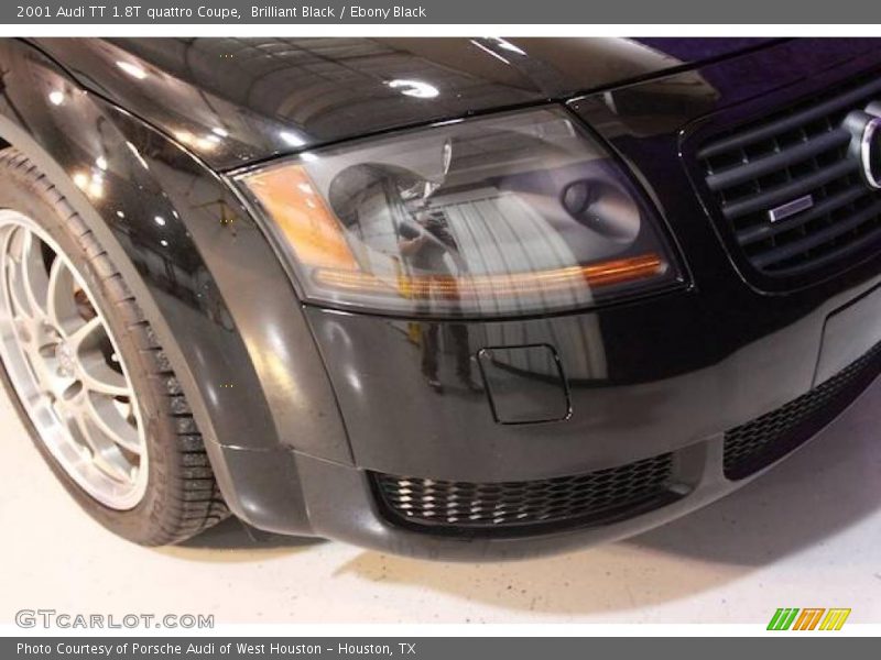 Brilliant Black / Ebony Black 2001 Audi TT 1.8T quattro Coupe