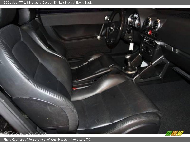 Brilliant Black / Ebony Black 2001 Audi TT 1.8T quattro Coupe
