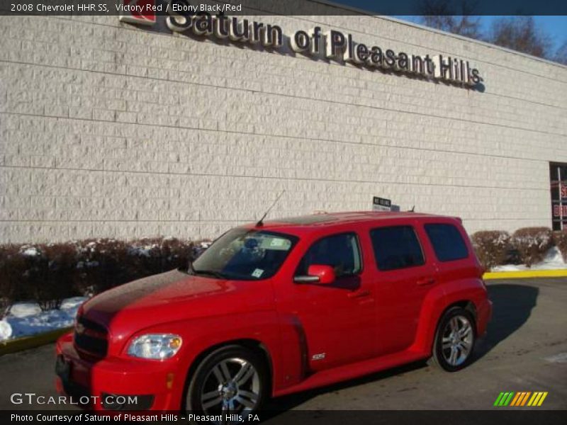 Victory Red / Ebony Black/Red 2008 Chevrolet HHR SS