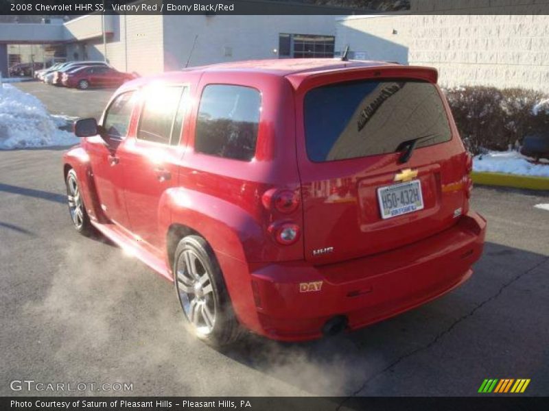 Victory Red / Ebony Black/Red 2008 Chevrolet HHR SS