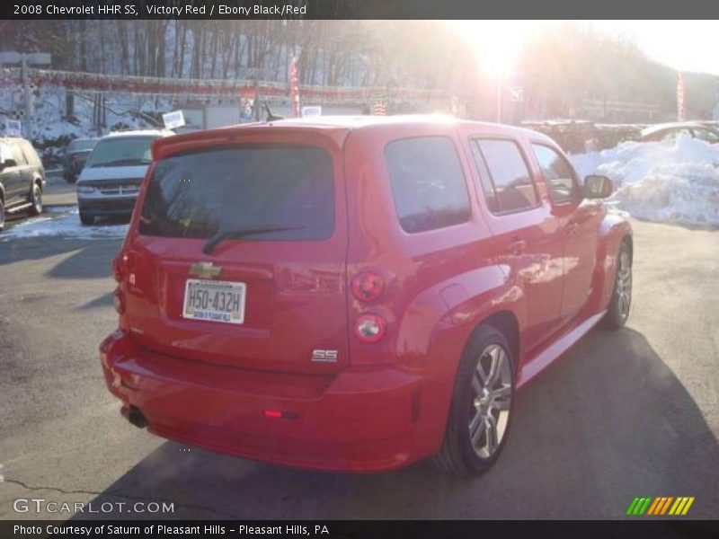 Victory Red / Ebony Black/Red 2008 Chevrolet HHR SS