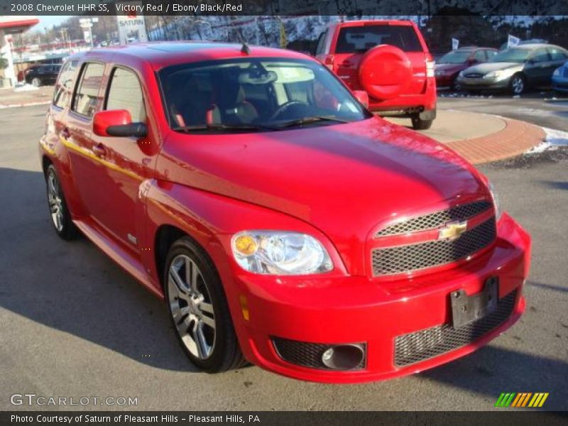 Victory Red / Ebony Black/Red 2008 Chevrolet HHR SS