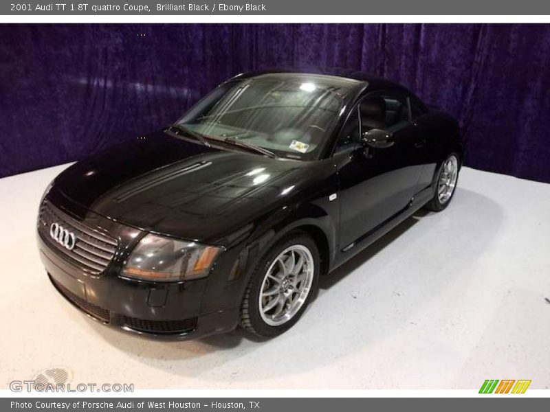 Brilliant Black / Ebony Black 2001 Audi TT 1.8T quattro Coupe