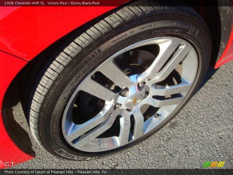 Victory Red / Ebony Black/Red 2008 Chevrolet HHR SS
