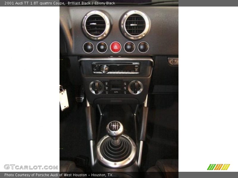Brilliant Black / Ebony Black 2001 Audi TT 1.8T quattro Coupe