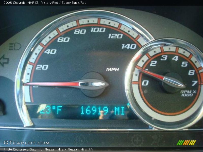 Victory Red / Ebony Black/Red 2008 Chevrolet HHR SS