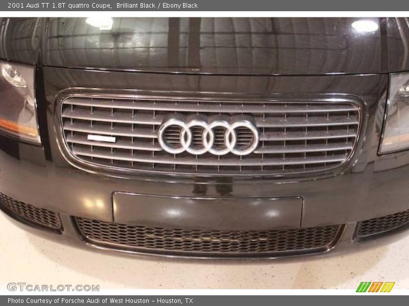 Brilliant Black / Ebony Black 2001 Audi TT 1.8T quattro Coupe