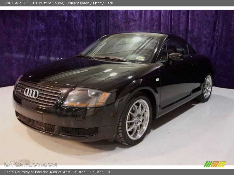 Brilliant Black / Ebony Black 2001 Audi TT 1.8T quattro Coupe