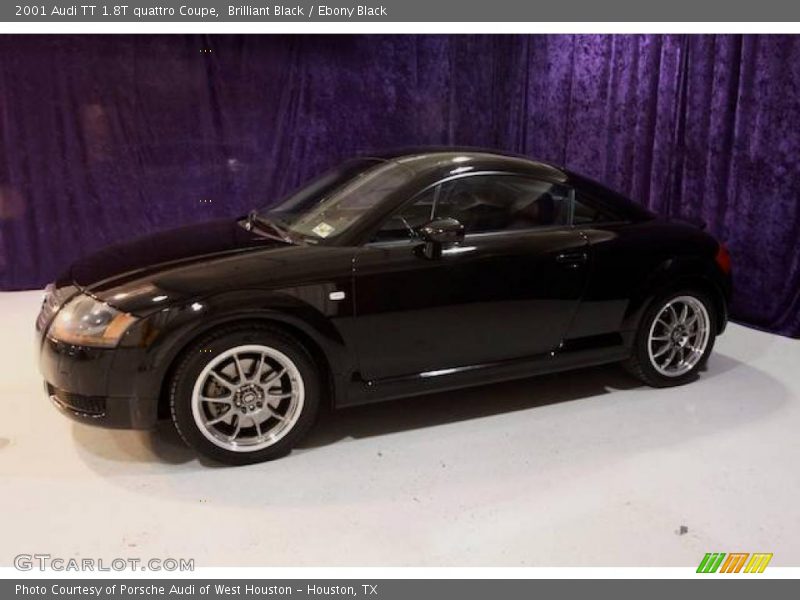 Brilliant Black / Ebony Black 2001 Audi TT 1.8T quattro Coupe